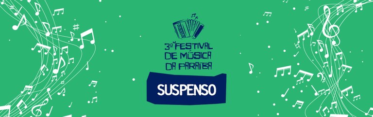 Banner Festival - suspenso